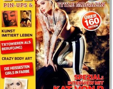 Andy im TATTOO theultimateguide Magazin
