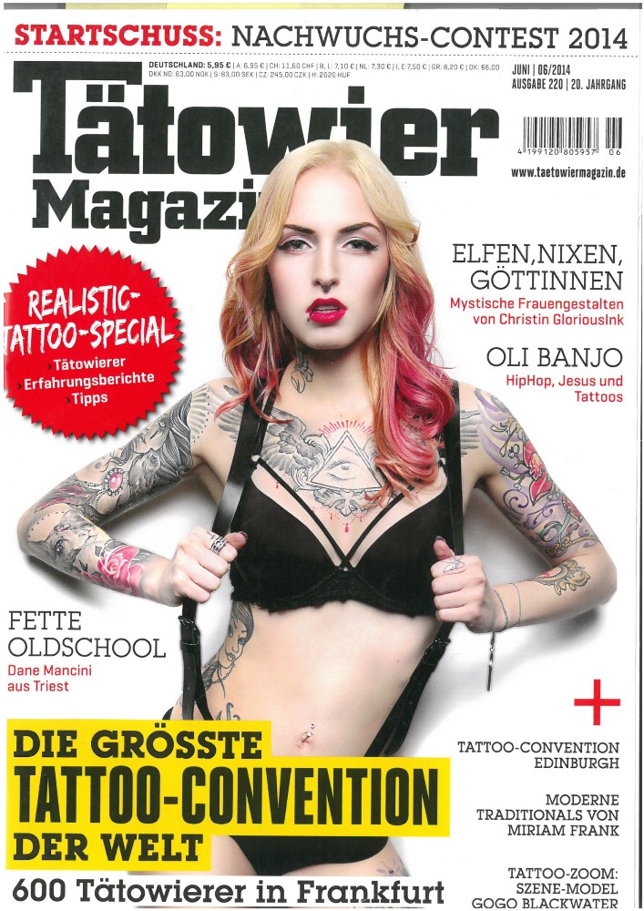 Tätowier Magazin - Ausgabe 220 - Juni 2014