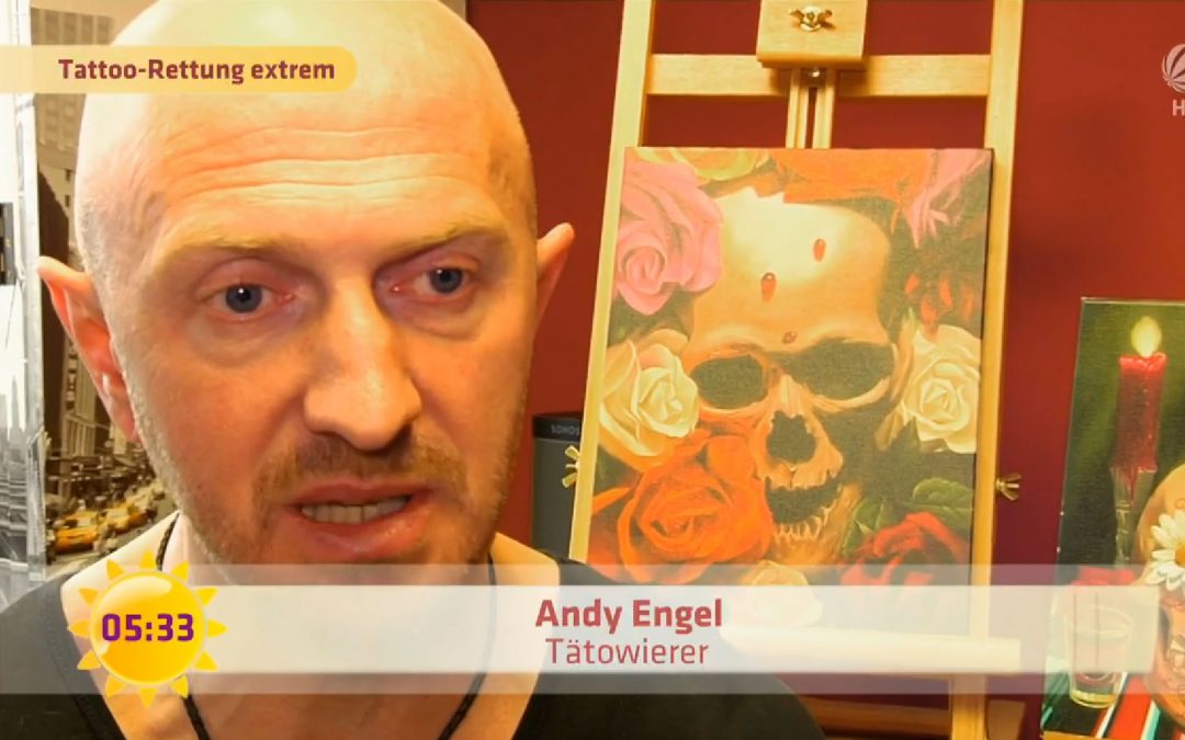 Sat 1 Frühstücksfernsehen – Tattoo-Desaster – Andy Engel hilft!